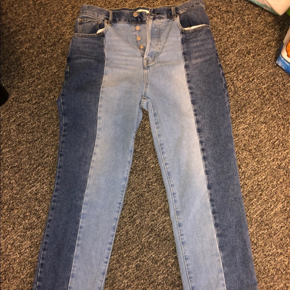 Pacsun high rise straight jeans